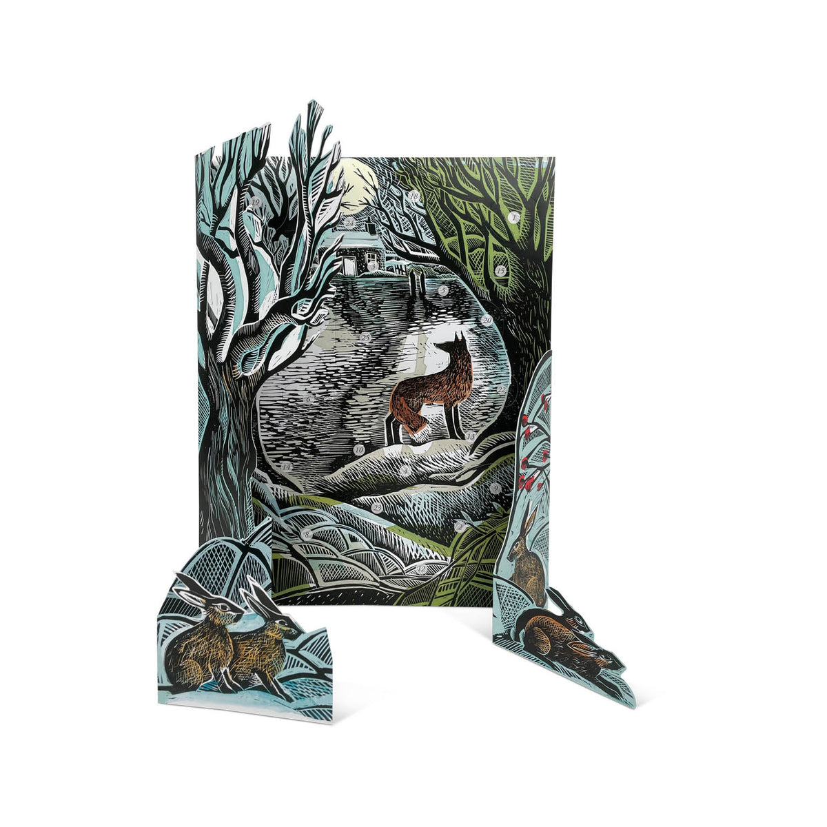 Midnight Fox Advent Calendar Eleish Van Breems Home