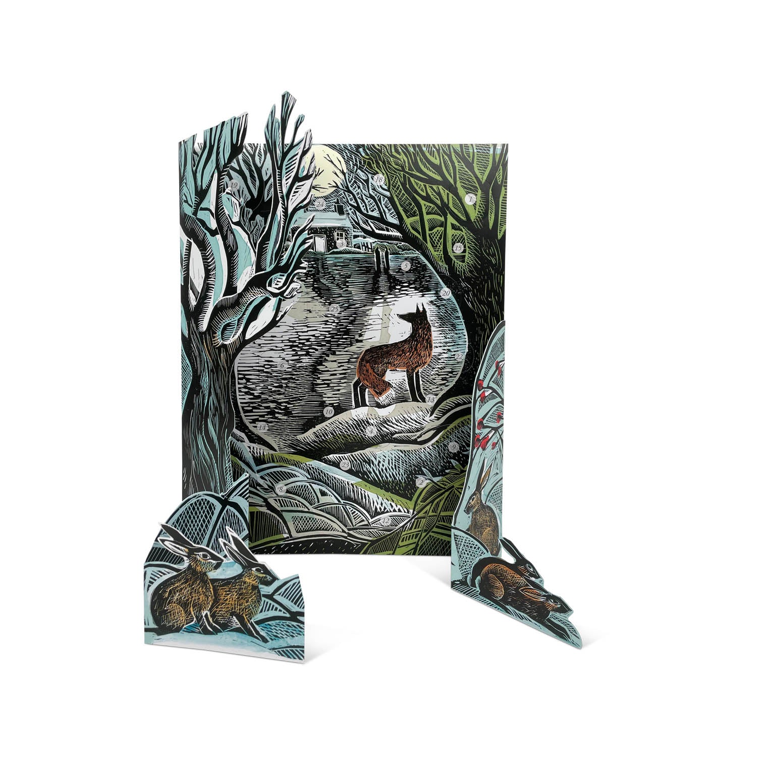 Midnight Fox Advent Calendar Eleish Van Breems Home