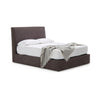 Aimee King Bed in Gauzy Linen Pewter