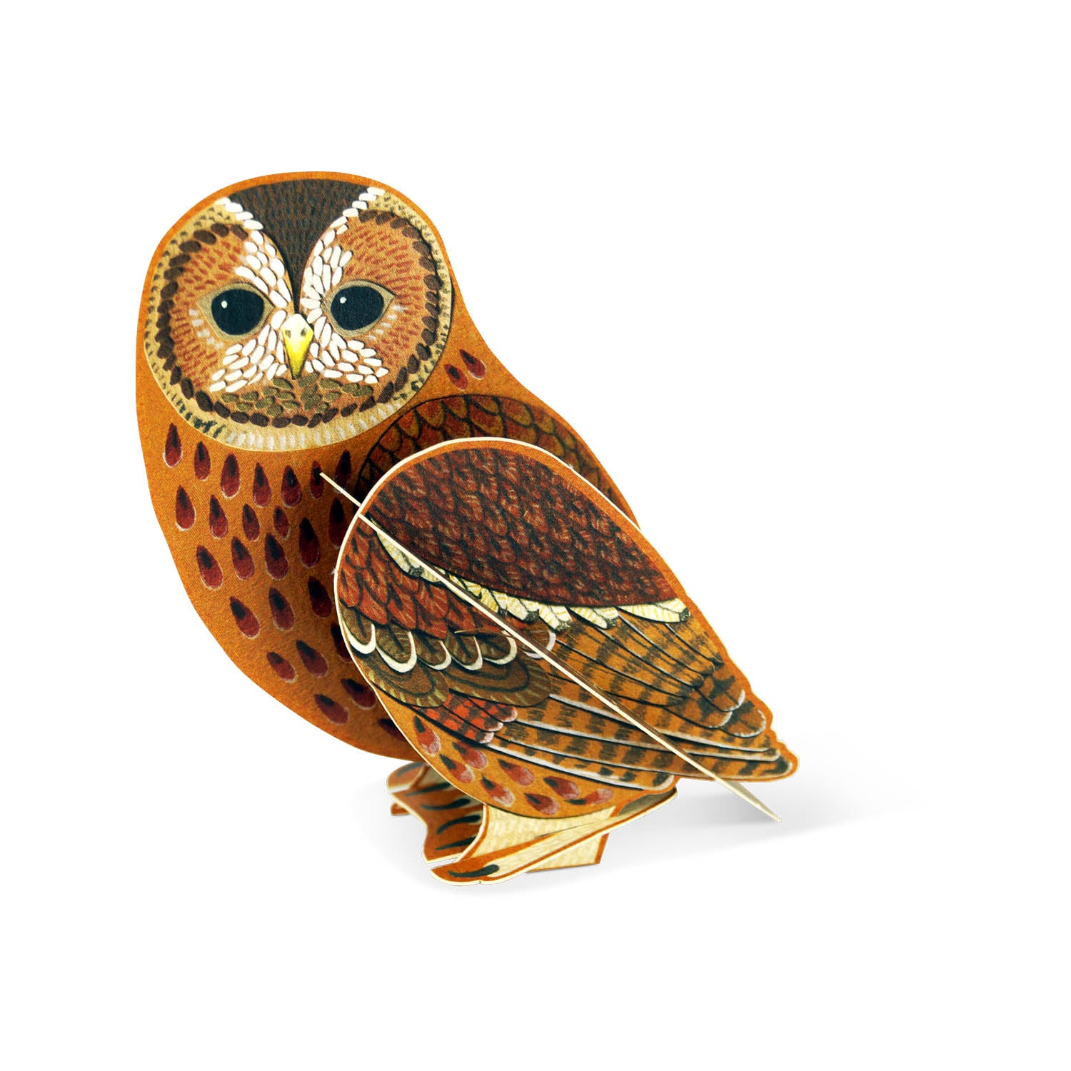 Pop-out Tawny Owl Card Eleish Van Breems Home
