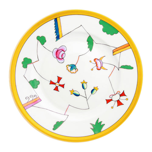 Jeunesse Yellow Dinner Plate