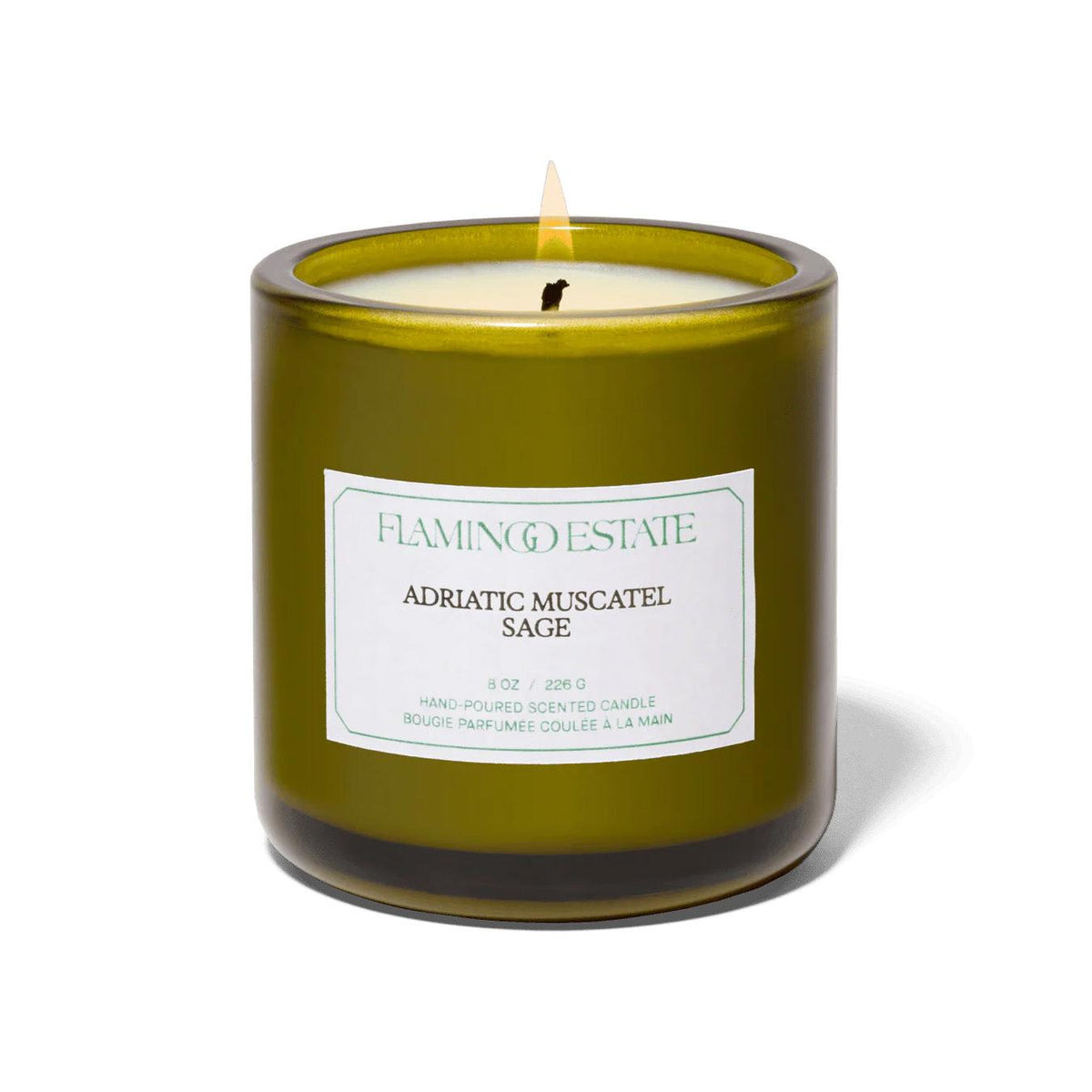 Flamingo Estate Adriatic Muscatel Sage Candle 8oz Eleish Van Breems Home