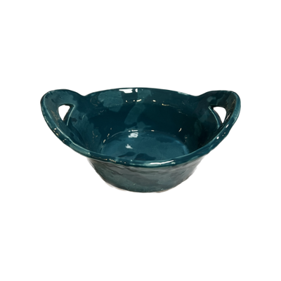 Round Serving Dish with Handles