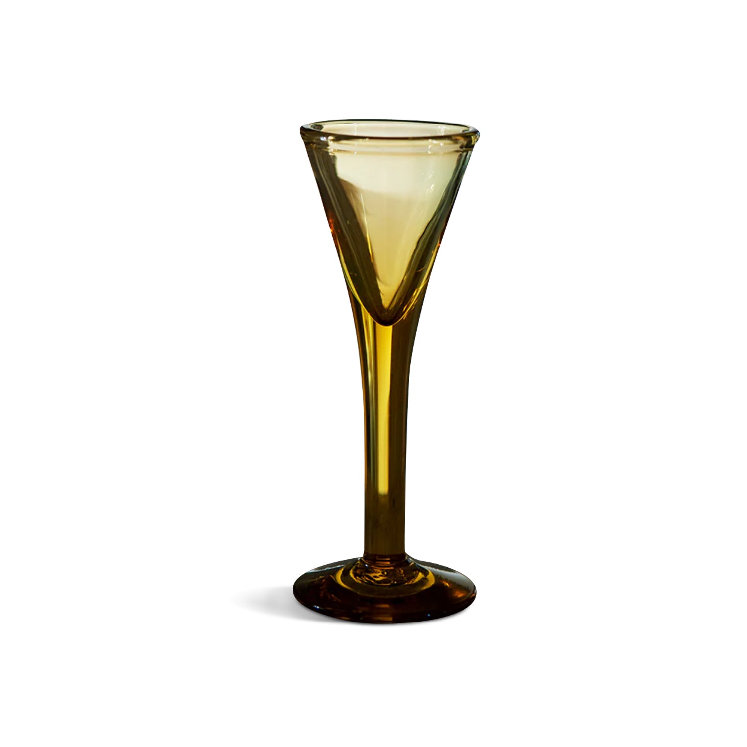Antik Shot Glass, Amber