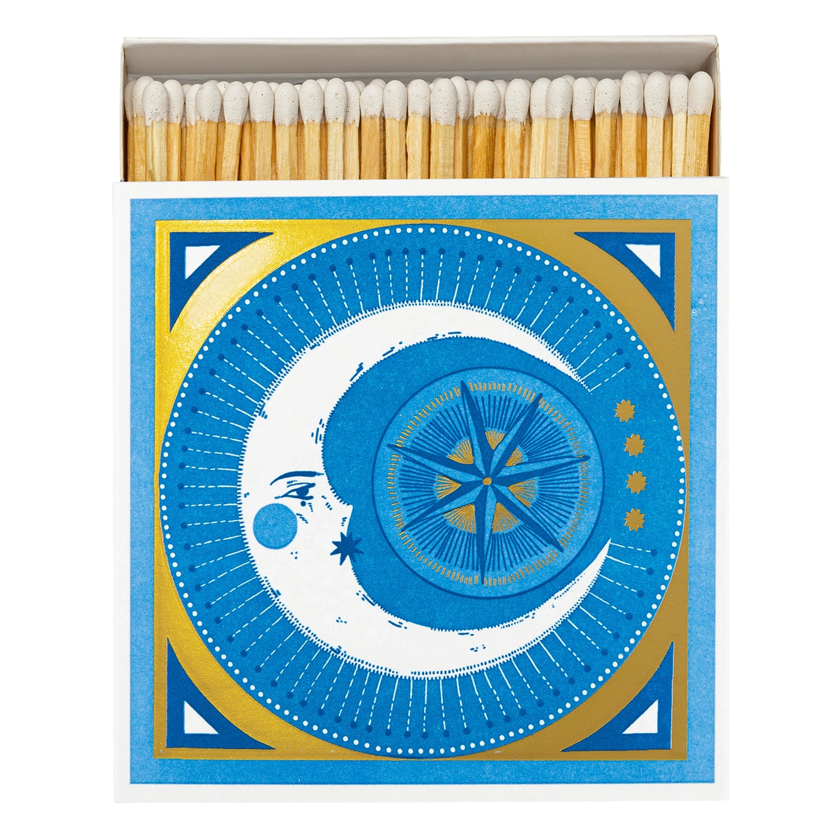 Golden Moon Square Safety Matches Eleish Van Breems Home