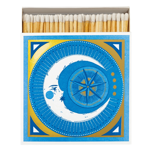 Golden Moon Square Safety Matches