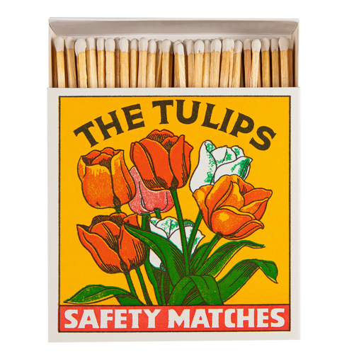 The Tulips Square Safety Matches