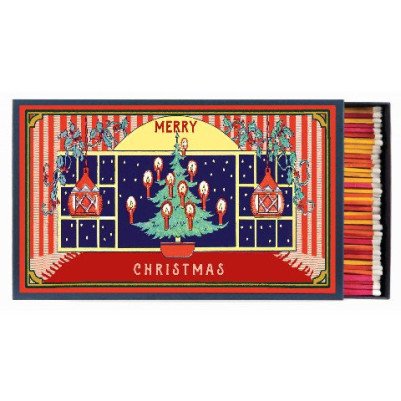 Christmas Window. Giant Box Of Matches Eleish Van Breems Home