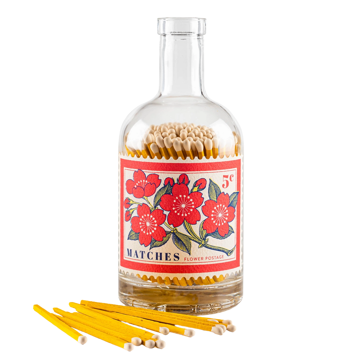 Flowers Stamp Match Bottle Eleish Van Breems Home