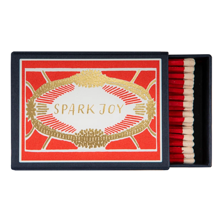 Spark Joy Keepsake Matches Eleish Van Breems Home