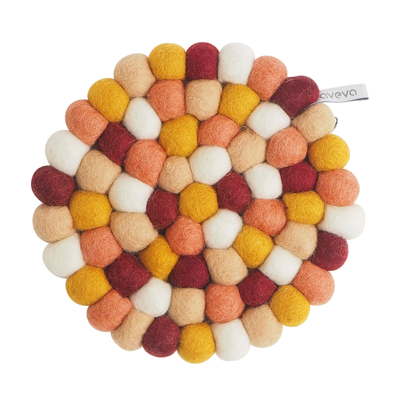 Round Wool Trivet, Small Eleish Van Breems Home
