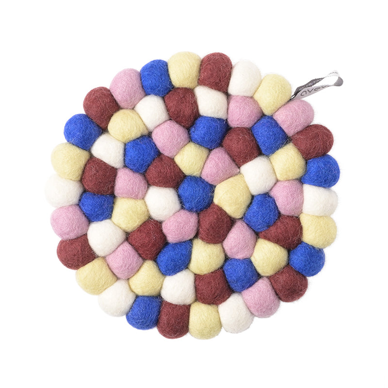 Round Wool Trivet, Small Eleish Van Breems Home