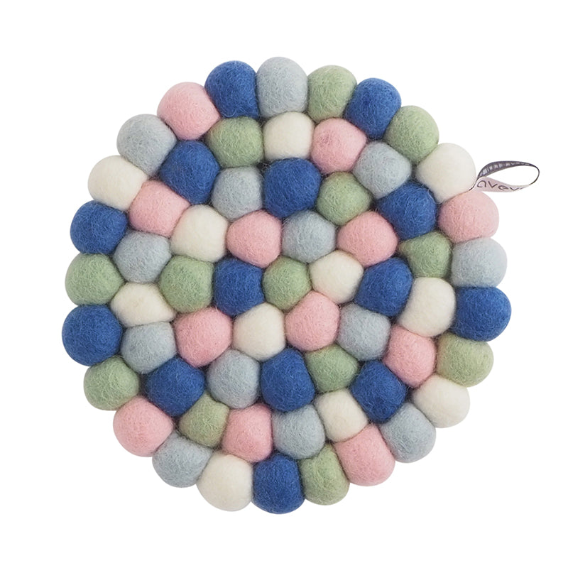 Round Wool Trivet, Small Eleish Van Breems Home