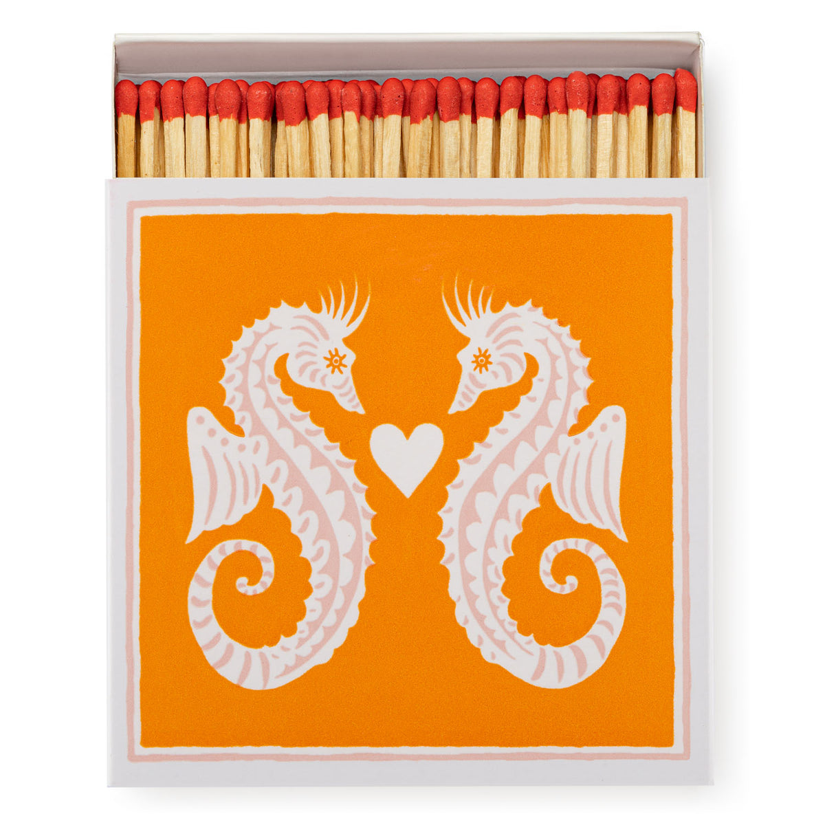 Seahorses Square Box of Matches Eleish Van Breems Home