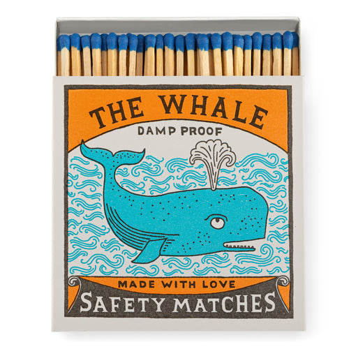 The Whale Square Box of Matches