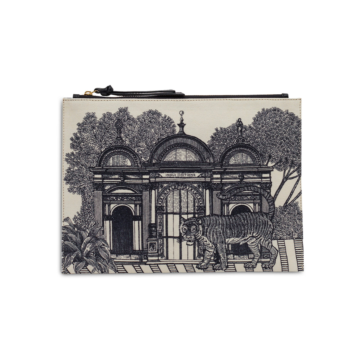 Mirage Pouch, Black &amp; White Eleish Van Breems Home