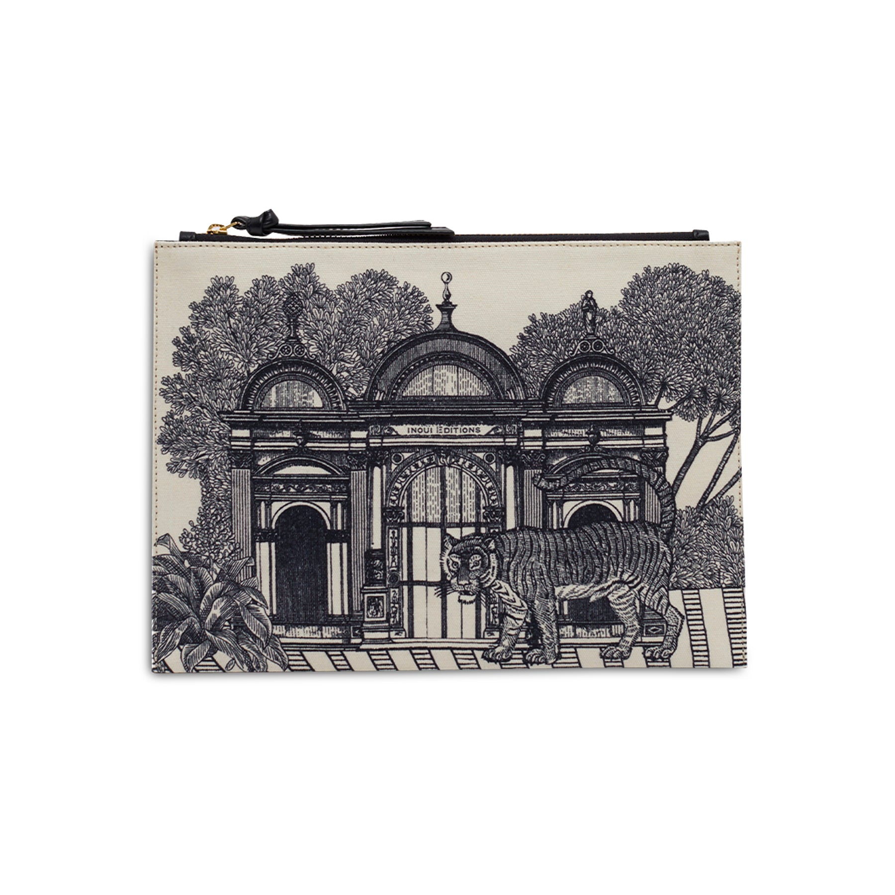 Mirage Pouch, Black & White Eleish Van Breems Home