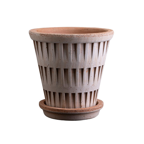 Bergs Potter Pantheon Raw Rosa Terracotta Pot