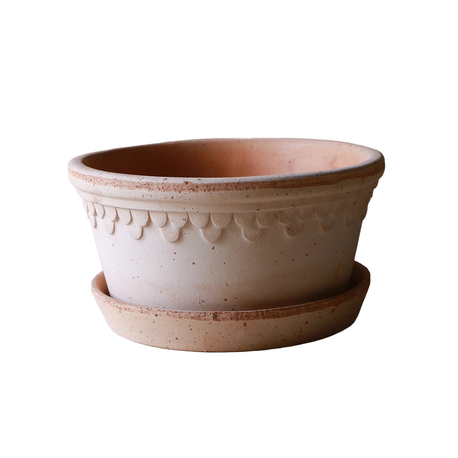 Københavner Raw Rosa Terracotta Low Pot Eleish Van Breems Home