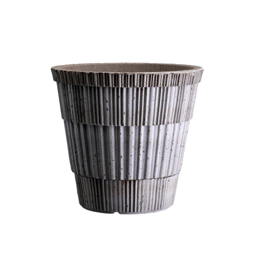 Bergs Potter Atlas Raw Grey Terracotta Pot
