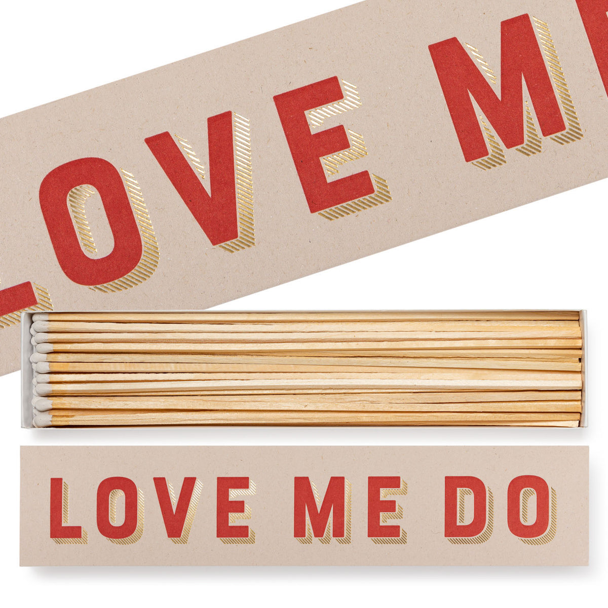 Love Me Do Long Matches Eleish Van Breems Home