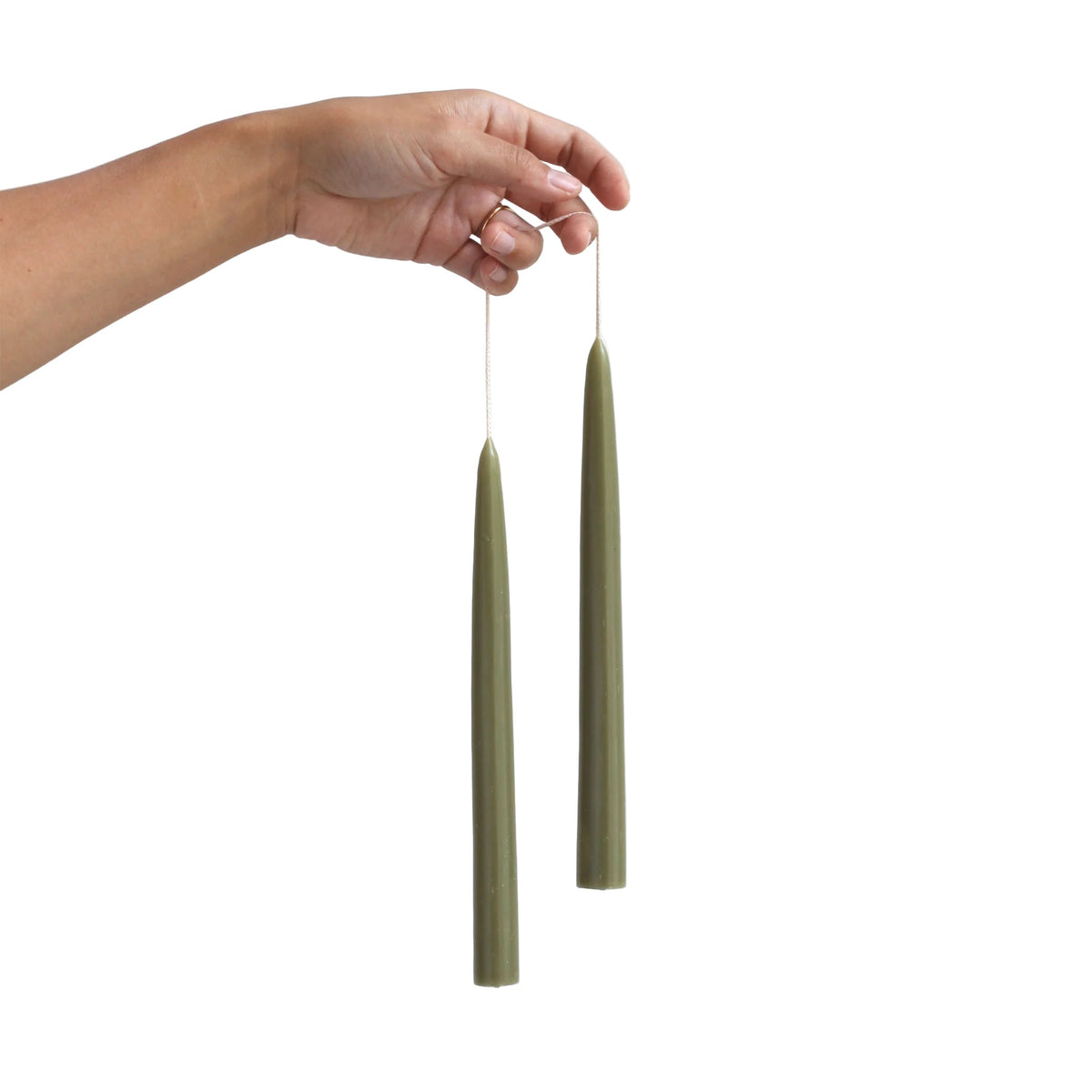 Bayberry Scented Taper Candles, 9" Pair Eleish Van Breems Home