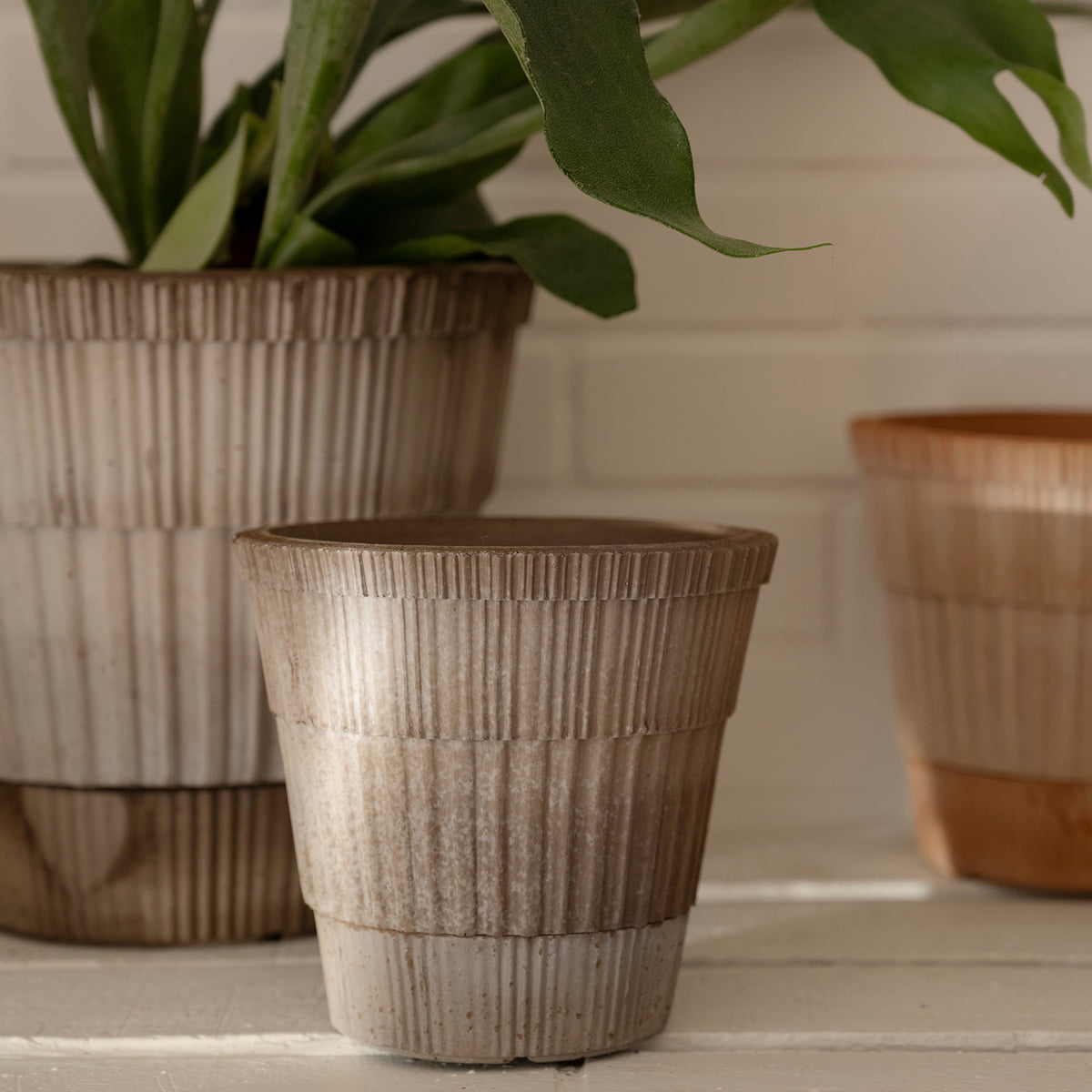 Atlas Raw Grey Pot Eleish Van Breems Home