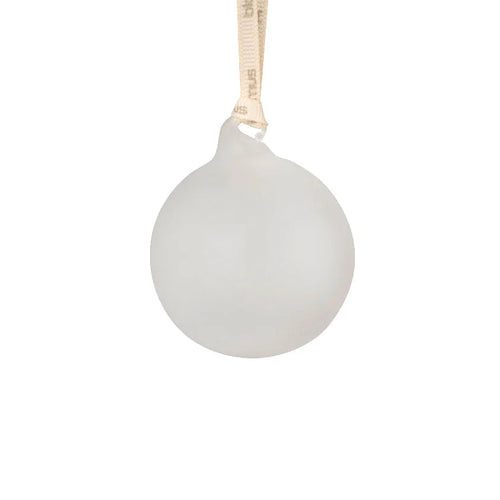 Juhla Matte Glass Ornament