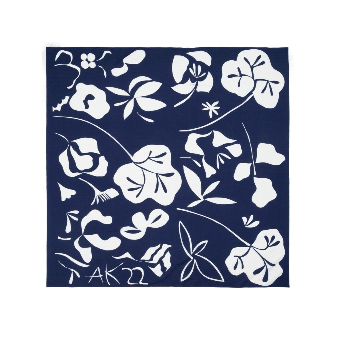 Marimekko Jåhha Nokturno Cotton & Silk Scarf Eleish Van Breems Home