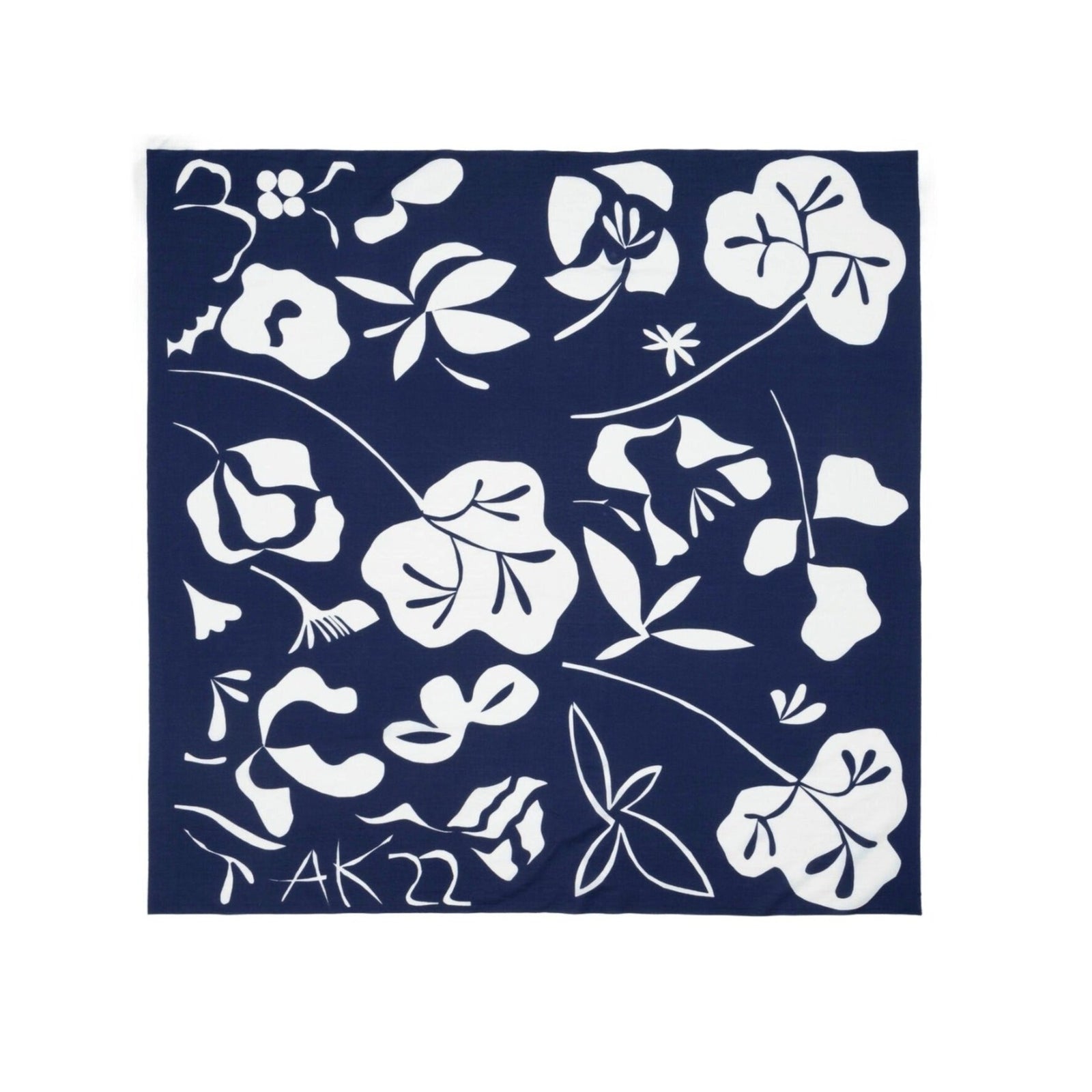 Marimekko Jåhha Nokturno Cotton & Silk Scarf Eleish Van Breems Home