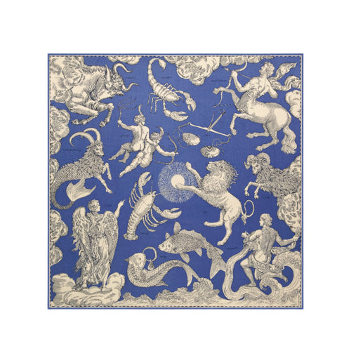 Square Scarf, Astrologie Blue
