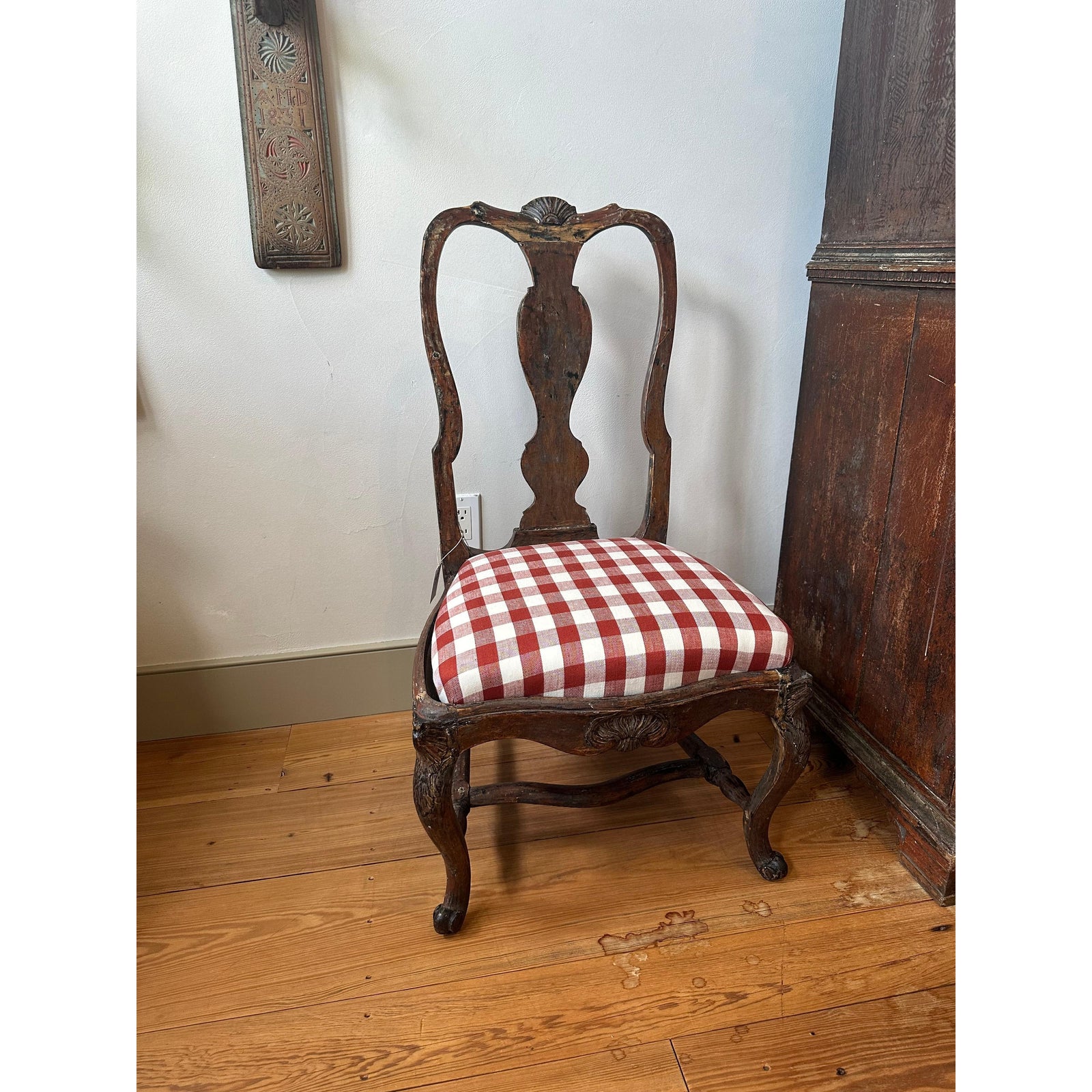 18th C Swedish Baroque Side Chair Eleish Van Breems Home
