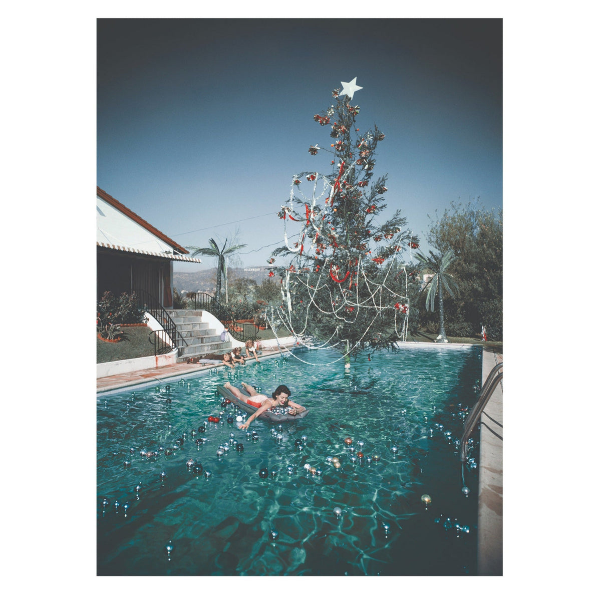 Christmas Swim, 1000 Piece Puzzle Eleish Van Breems Home