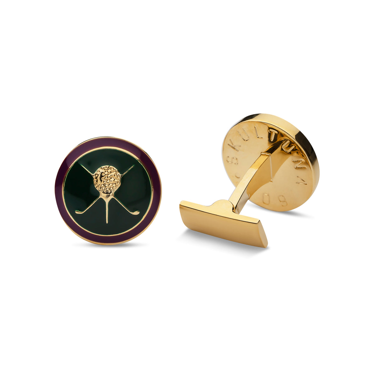 Golf Cufflinks Eleish Van Breems Home