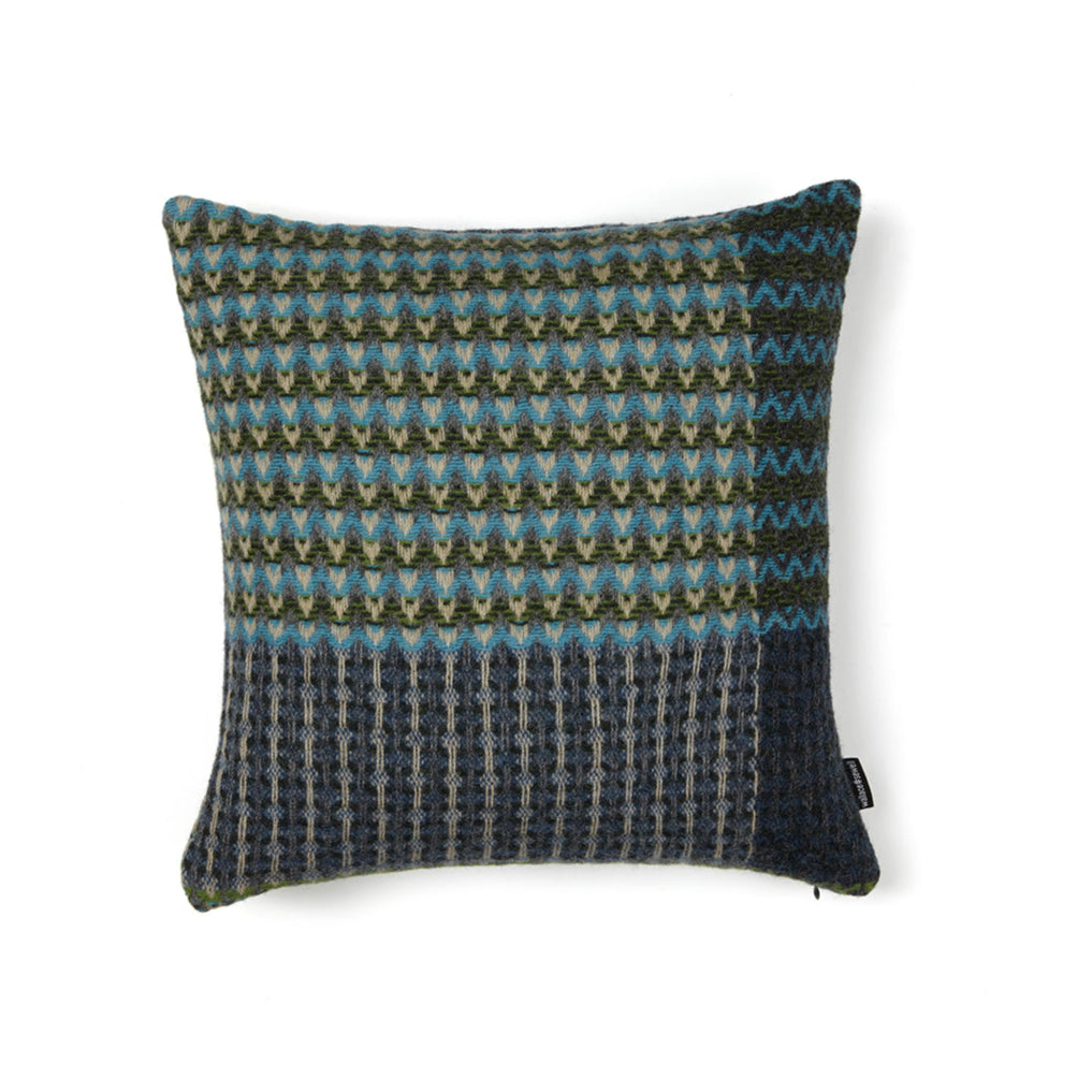 Everglade Shetland Wool Ripple Pillow Eleish Van Breems Home