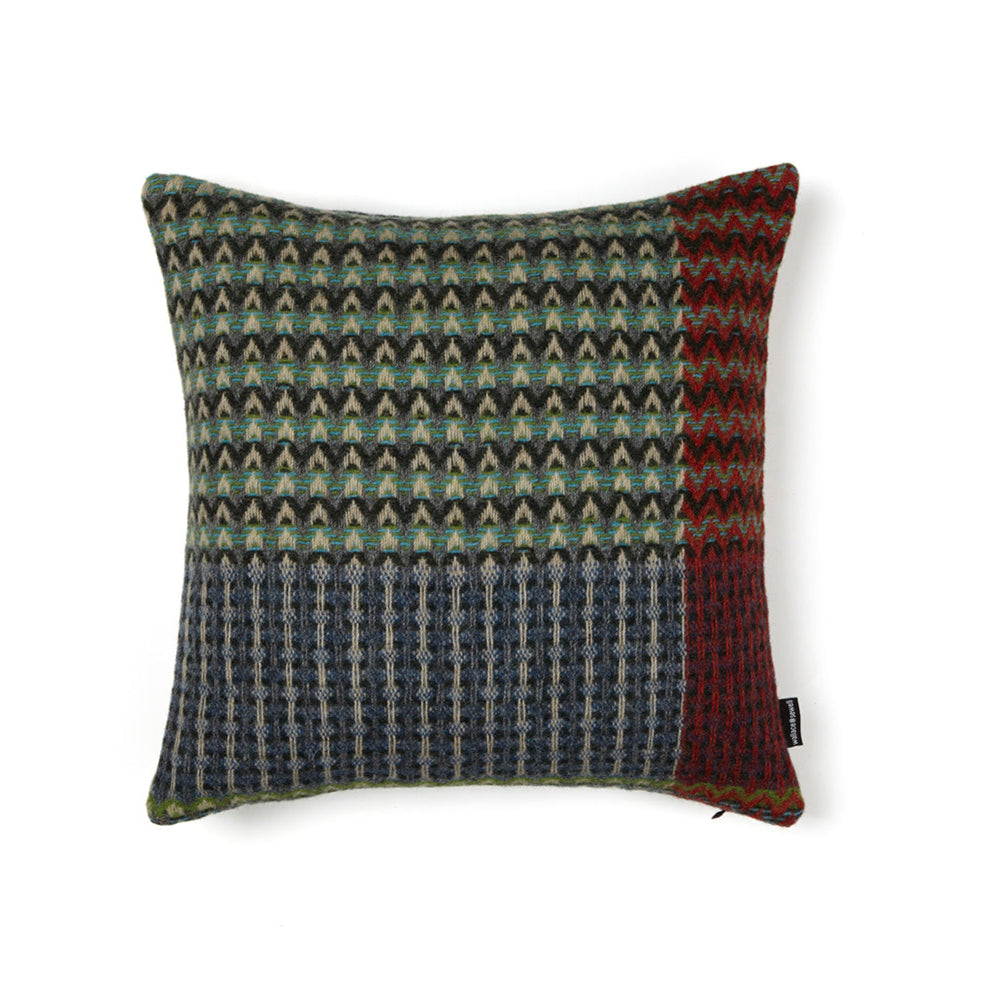 Everglade Shetland Wool Ripple Pillow Eleish Van Breems Home