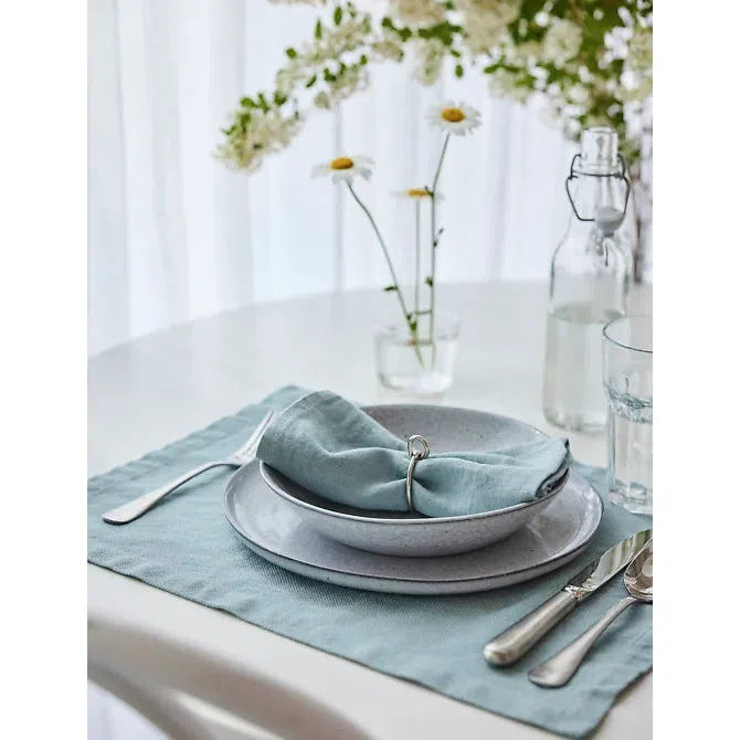 Weekday Placemat White Eleish Van Breems Home