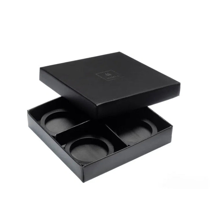 Kiruna Napkin Rings, Set Of 4, Black Eleish Van Breems Home