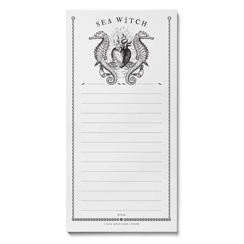 Sea Witch Market Lined Notepad