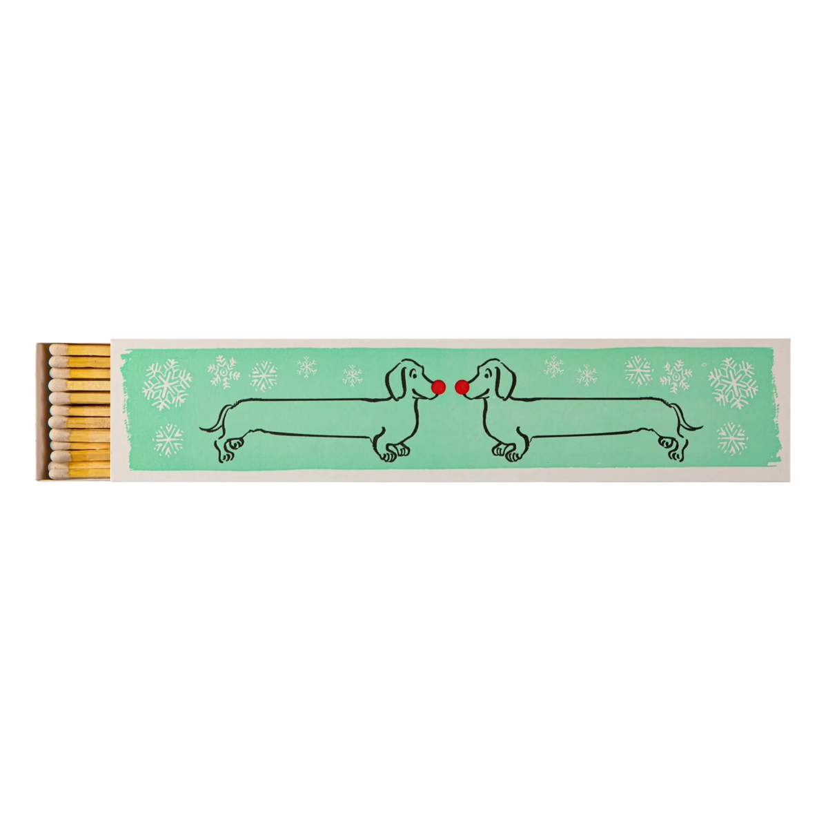 Holiday Dachshunds Long Matchbox Eleish Van Breems Home