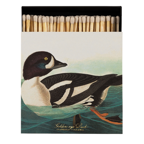Golden Eye Duck Square Safety Matches