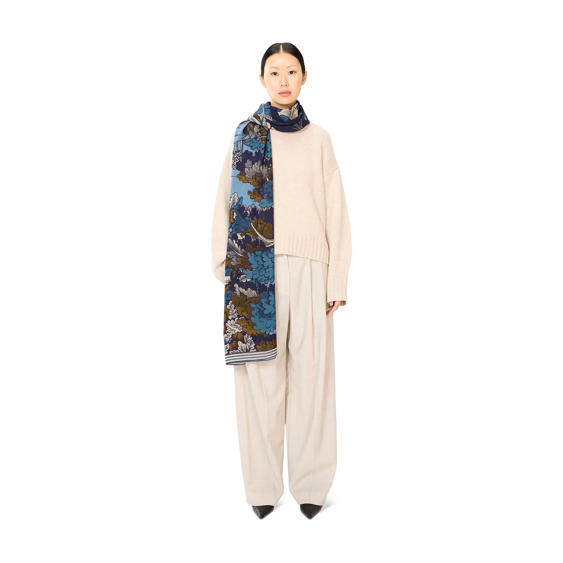 Panther Scarf, Blue Eleish Van Breems Home