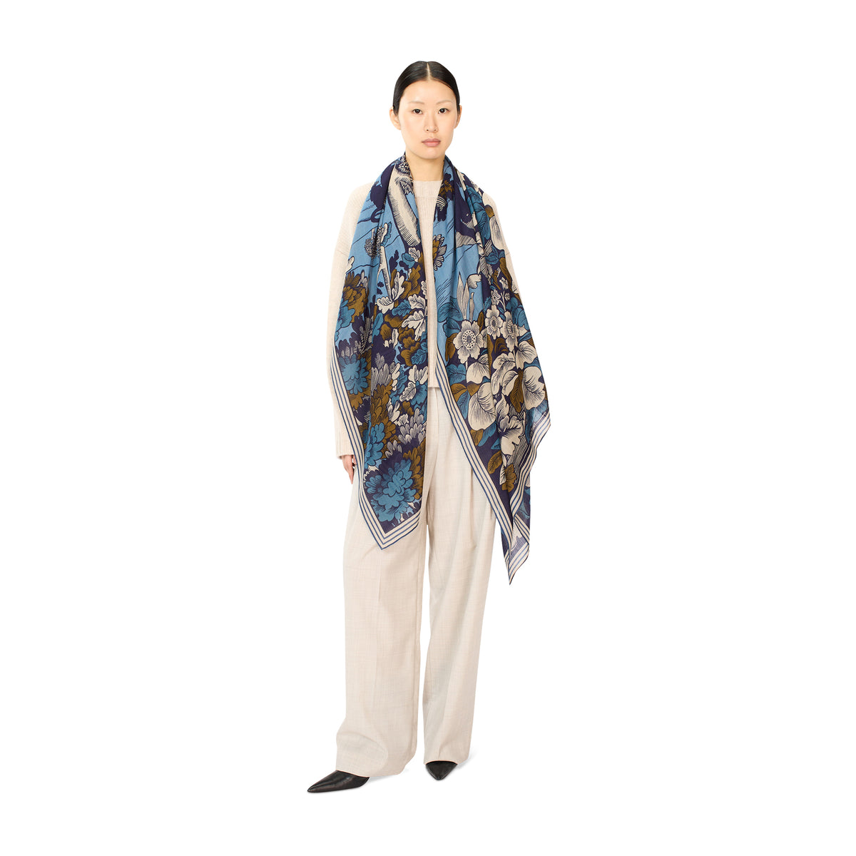 Panther Scarf, Blue Eleish Van Breems Home