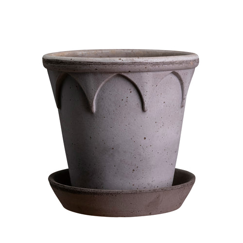 Bergs Potter Elizabeth Raw Grey Terracotta Pot