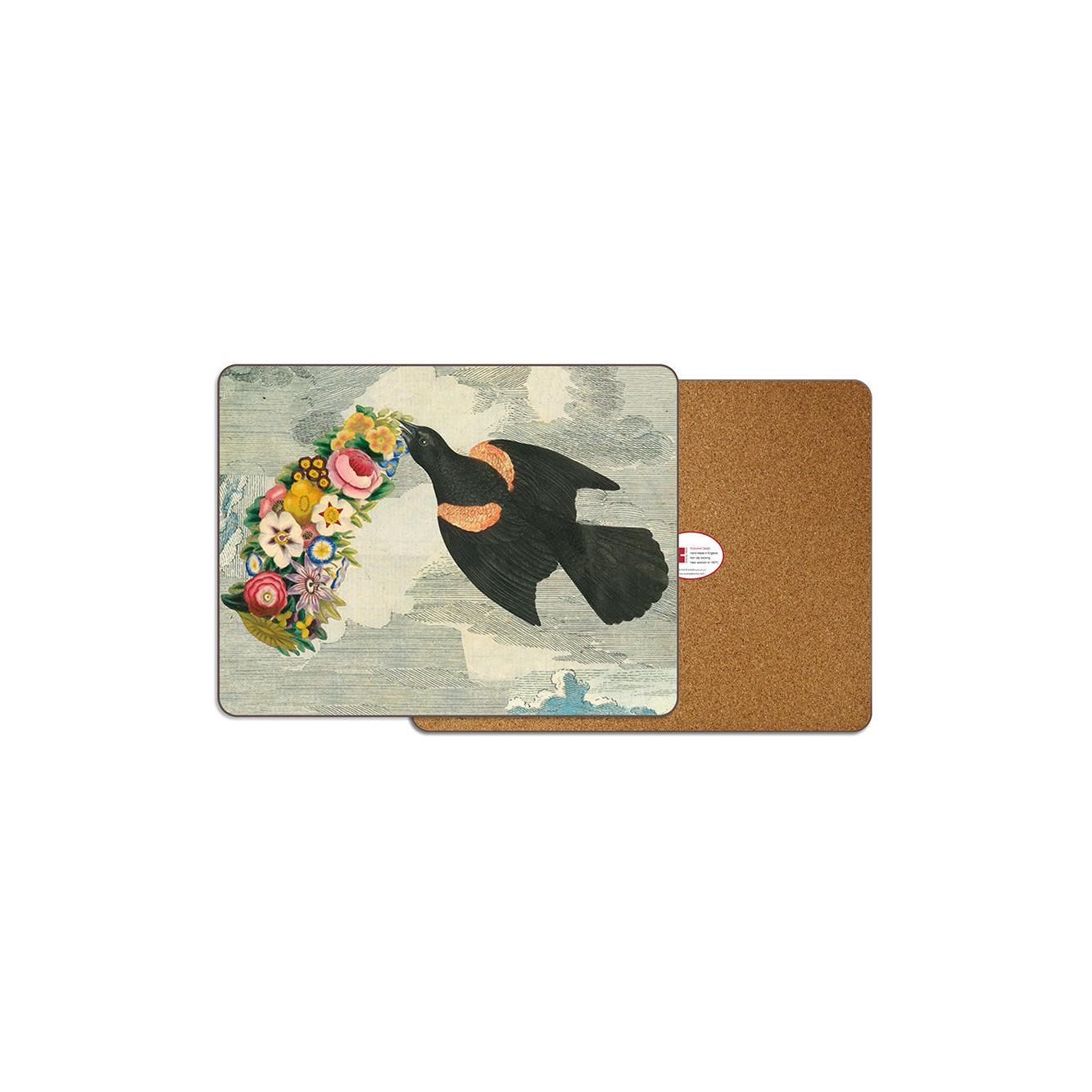 Flying Bird Right Table Mat Eleish Van Breems Home