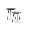 Giaco Side Table Greywash on Ash 18"