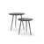 Giaco Side Table Greywash on Ash 22" Eleish Van Breems Home