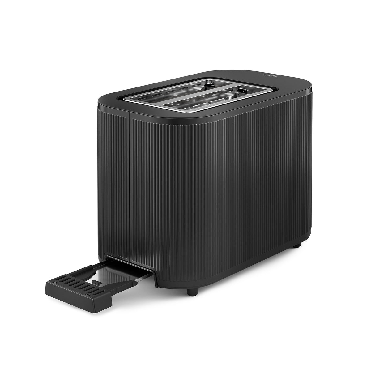 Georg Jensen Bernadote Toaster Stainless Steel & Black Eleish Van Breems Home