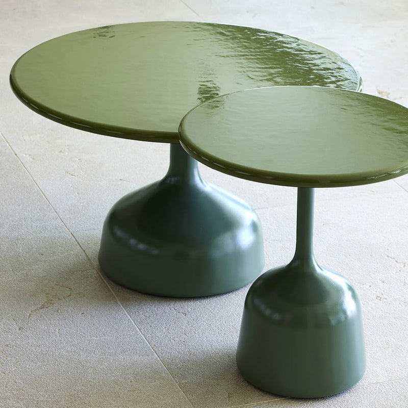 Glaze Coffee Table, Large, Color Green