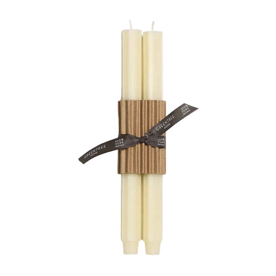 Fluted Church Taper Candles Eleish Van Breems Home